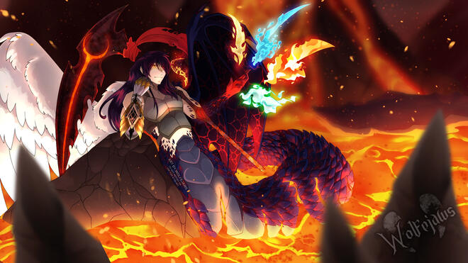 DnD5e - Corrupted Asimar [Commission]