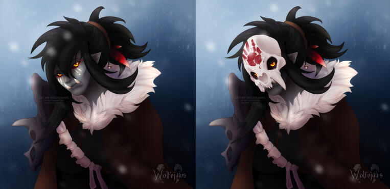 DnD5e - Frost Orc Grave Cleric