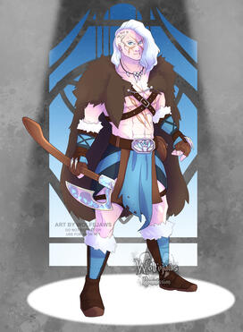 DnD5e - Nordic Barbarian [Commission]